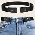 Buckle Free Belt Jean Pants — Swuffy