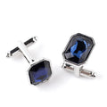 Men's Blue Enamel Cufflinks — Swuffy