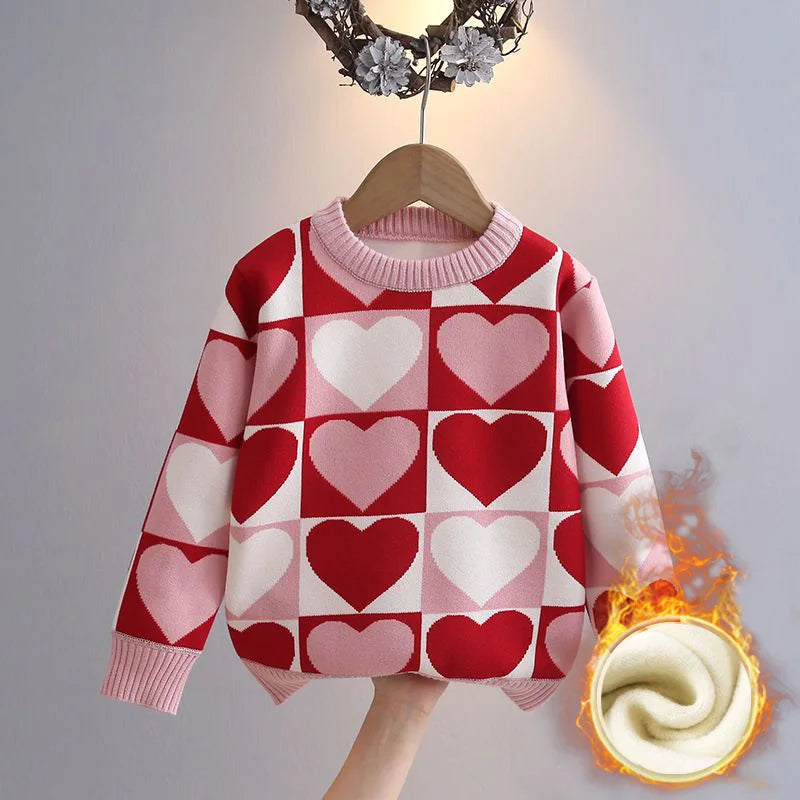 Girls Sweater Thickened Autumn Winter — Swuffy