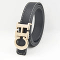 Business Neutral Waist Alloy Letter — Swuffy