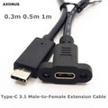 USB Type Male Female Extension — Swuffy