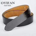 Pure Cowhide Belt Strap Round — Swuffy