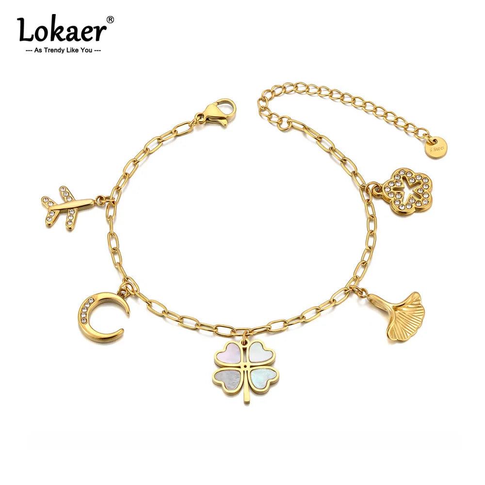 Lokaer Natural Shell Flower Airplane — Swuffy