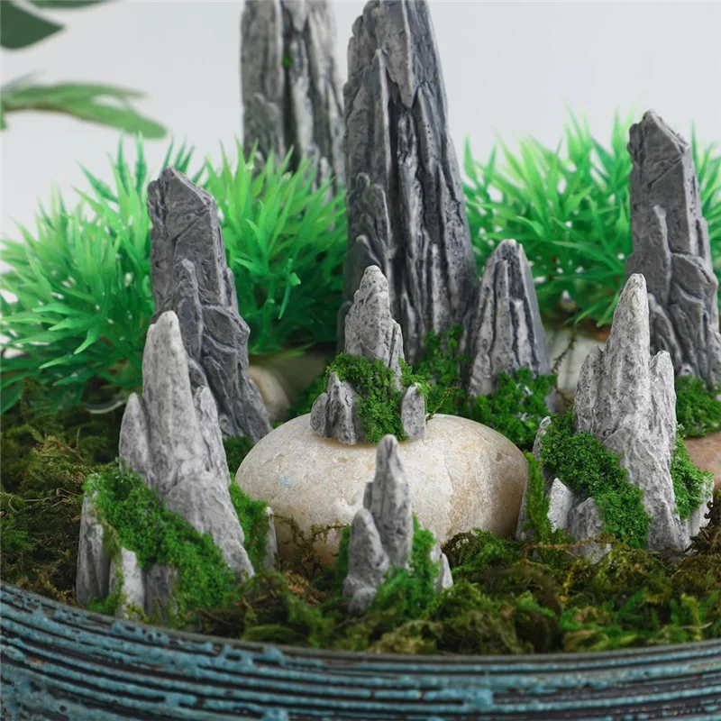 Fybl Resin Mountain Decorative Miniature — Swuffy