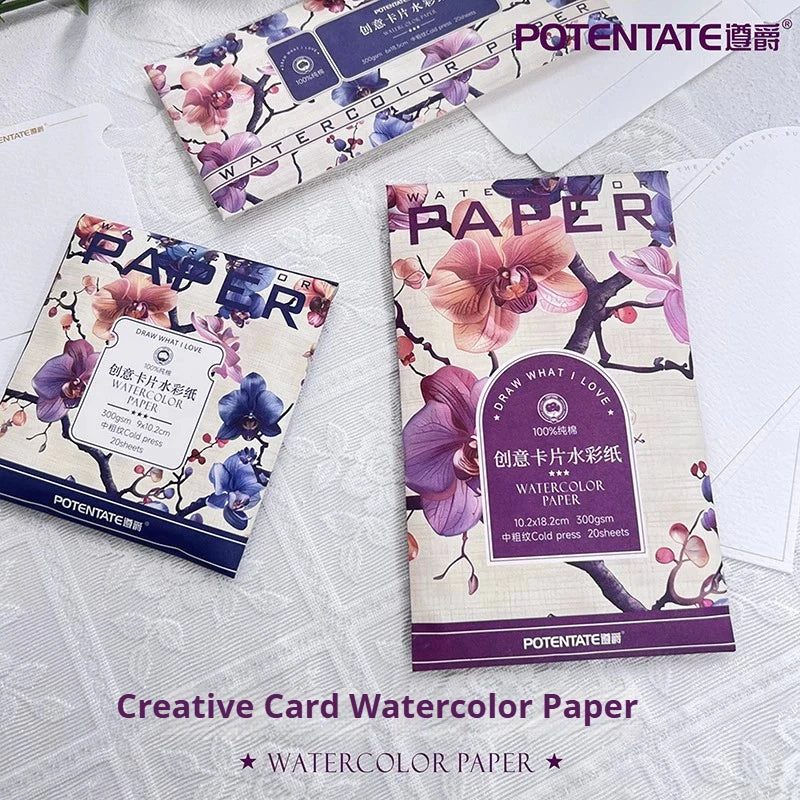 Potentate Stamp Ticket Stub Watercolor — Swuffy