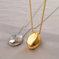 Yupsk Stainless Steel Oval Hollow — Swuffy
