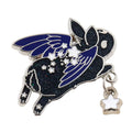 Black Star Chaser Bunny Enamel — Swuffy