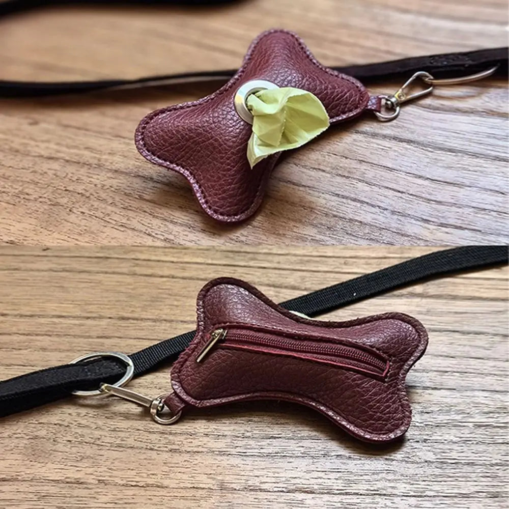 Dog Poop Bag Dispenser PU — Swuffy