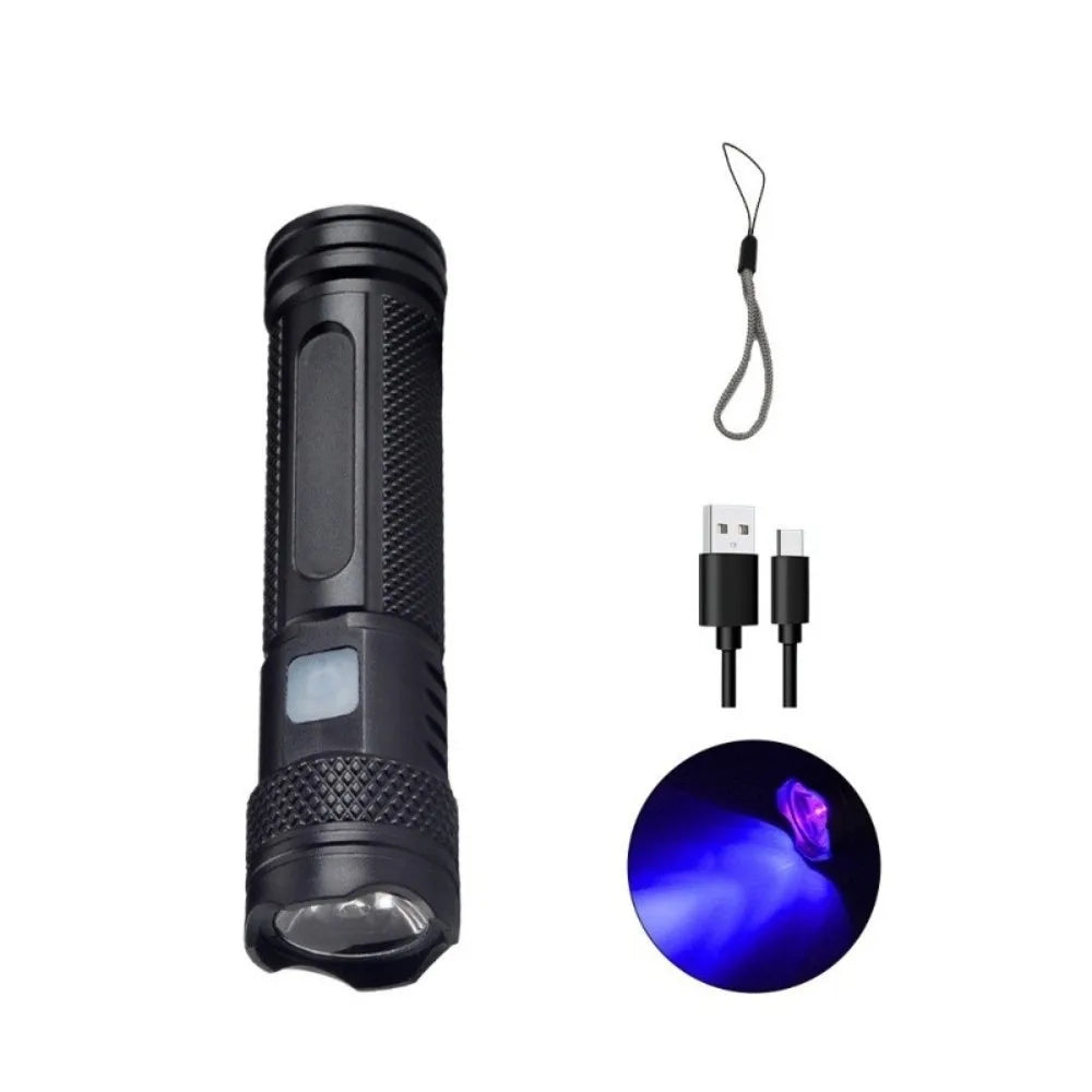 UV Flashlight USB Rechargeable Ultraviolet — Swuffy