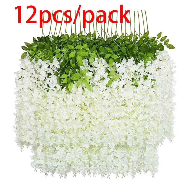 Wisteria Flowers String Hanging Garland — Swuffy
