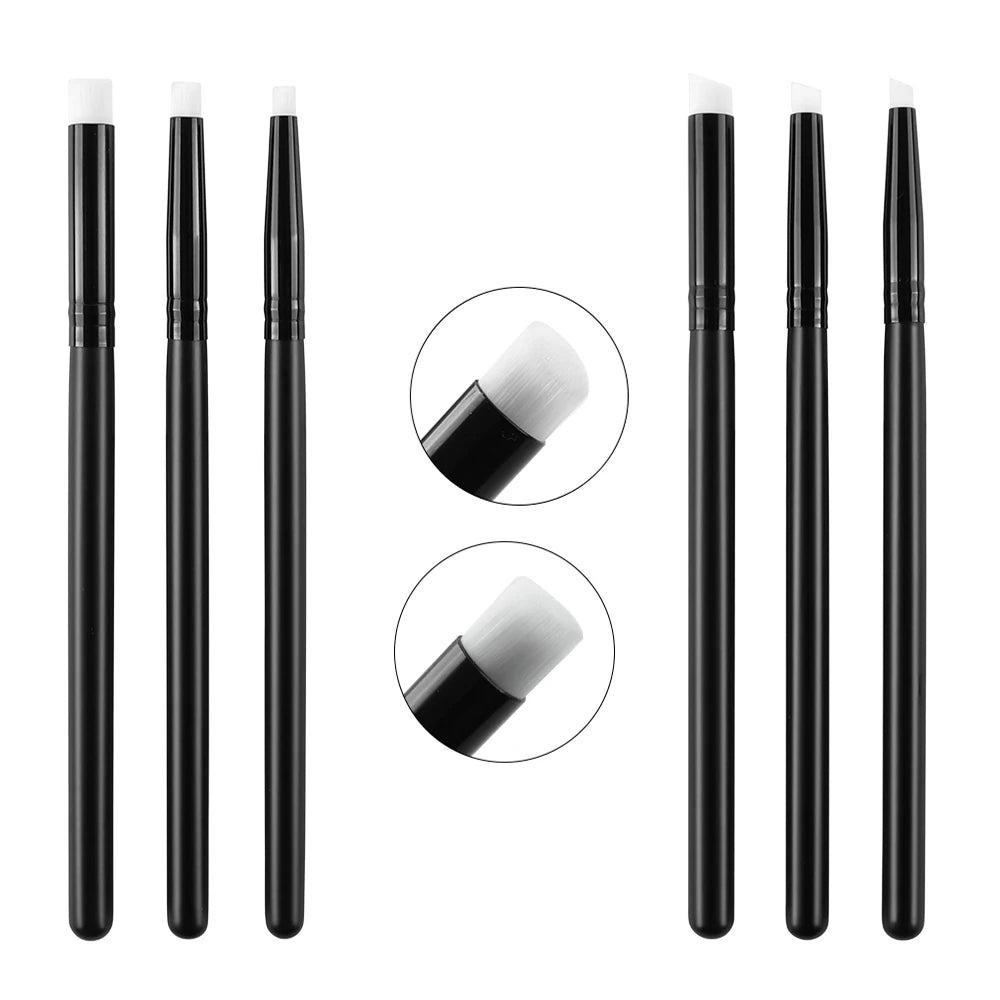Flat Angled Detailed Blending Brushes — Swuffy