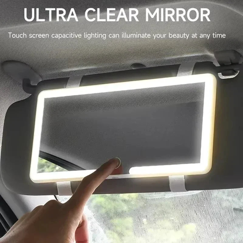 Car Interior Makeup Mirrors Sun — Swuffy