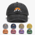 Embroidered Sunset Baseball Hat Washed — Swuffy