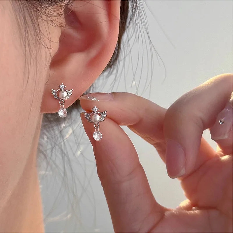 Sweet Sterling Silver Angel Wings — Swuffy