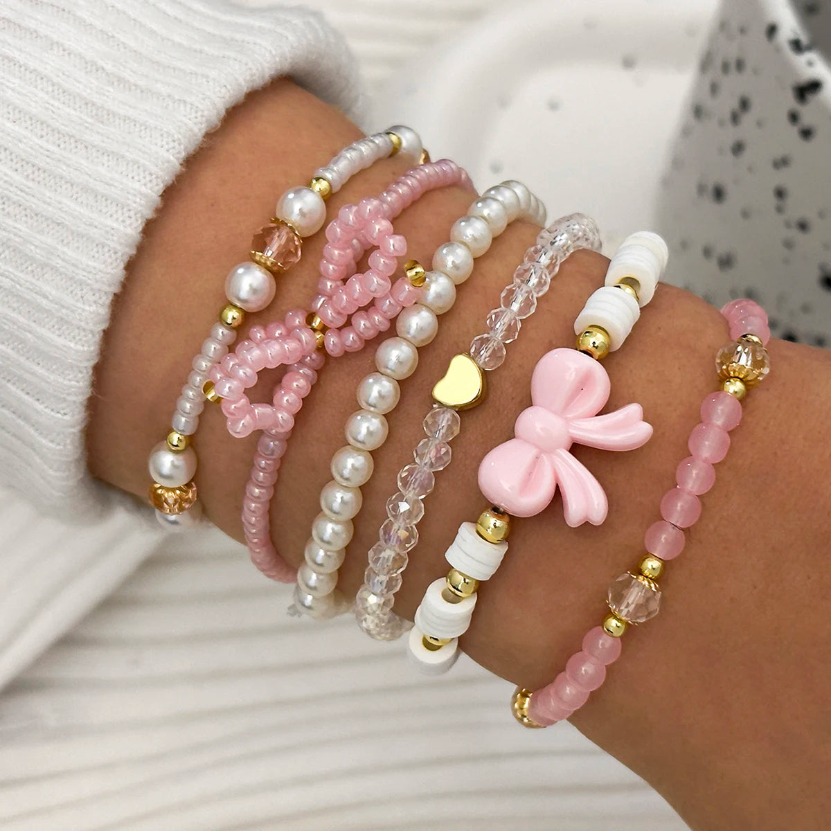 European American Pearl Love Beaded — Swuffy