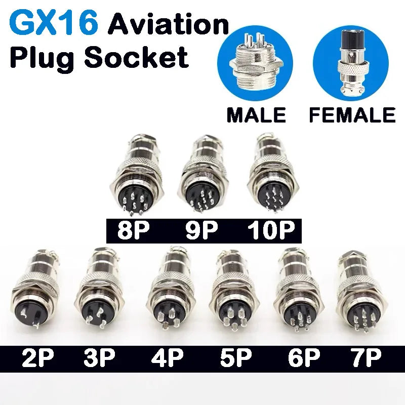 Aviation Socket Plug Nut Type — Swuffy