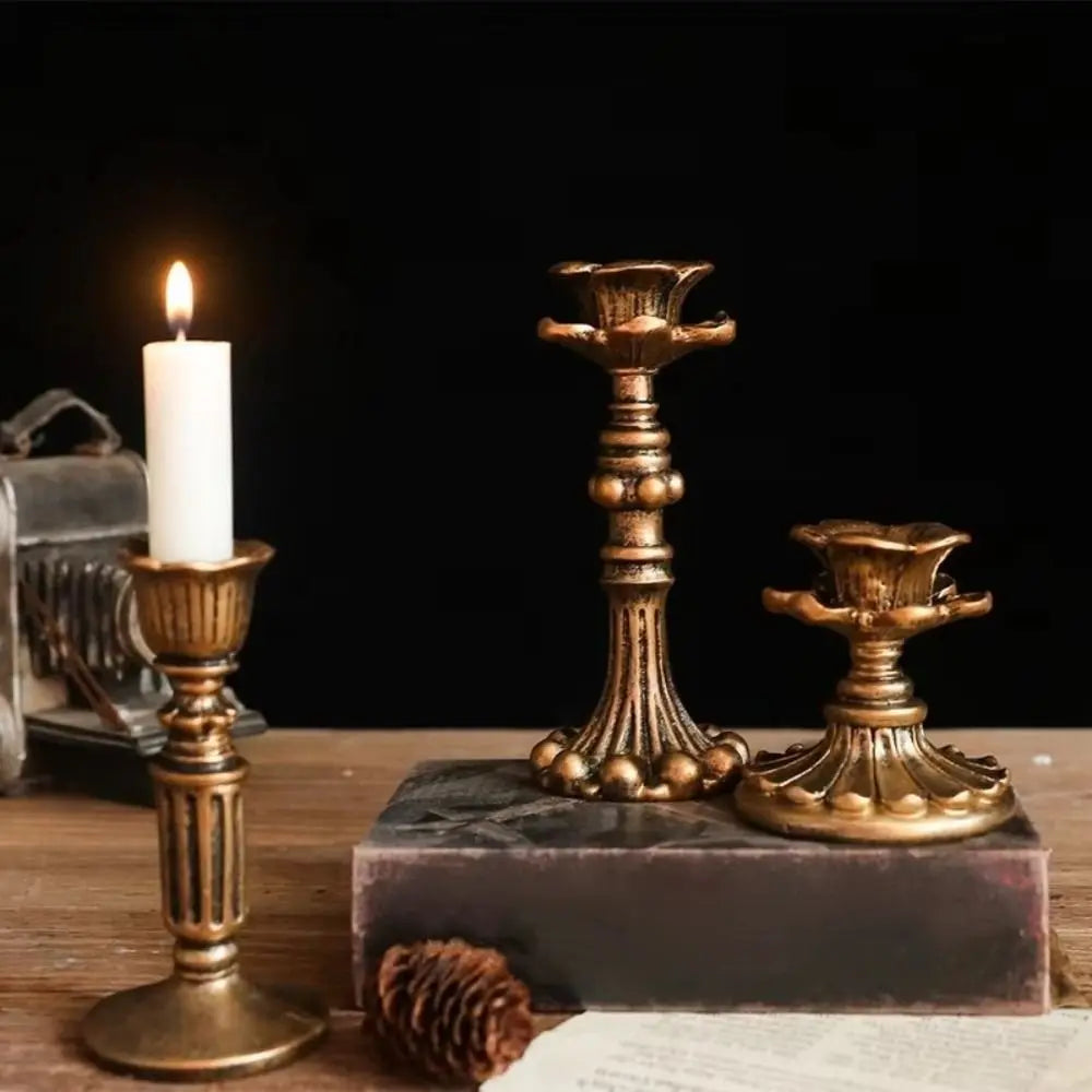 Vintage Classical Candlestick Holders Candle — Swuffy