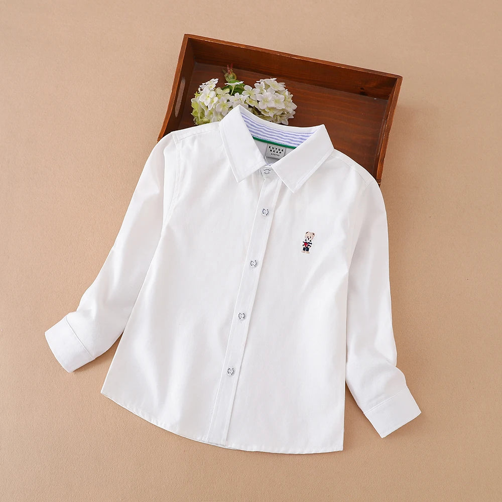 Boys School Uniform Shirt — Swuffy