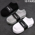 Polyester Boat Socks Black White — Swuffy