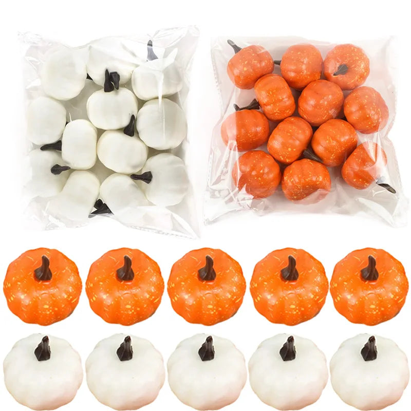 Simulated Pumpkin Plastic Halloween Family — Swuffy