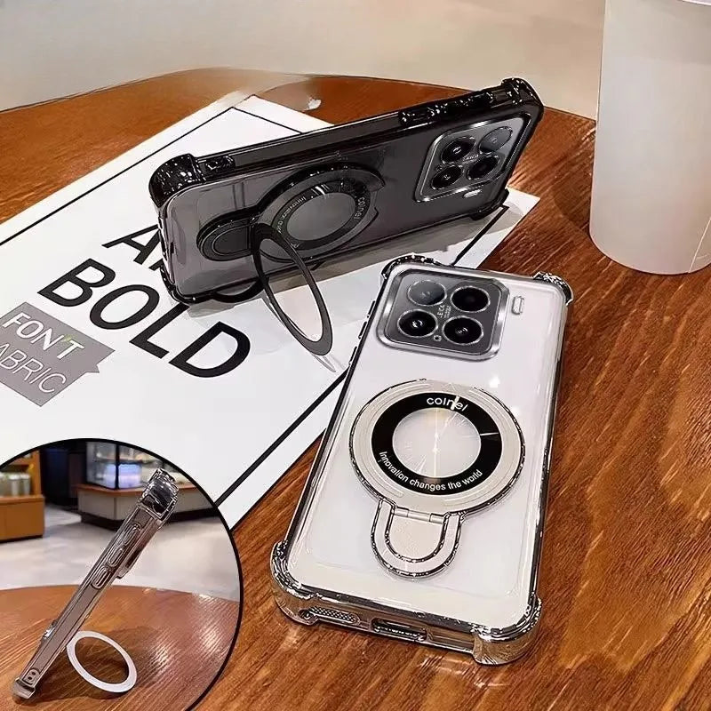 Shockproof Magnetic Bracket Phone Case — Swuffy
