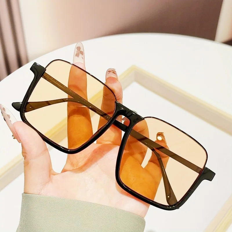 Vintage Inspired Square Frame Glasses — Swuffy