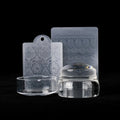 Nail Art Stamper Scraper Silicone — Swuffy