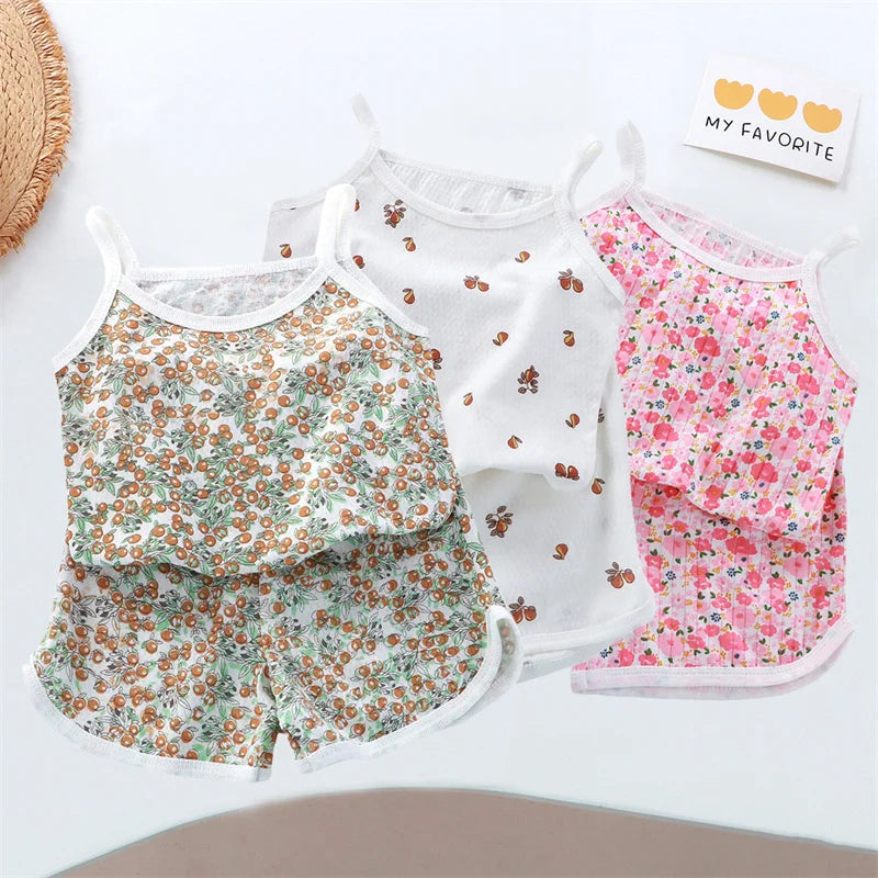 Kids Tops Shorts Summer Thin — Swuffy