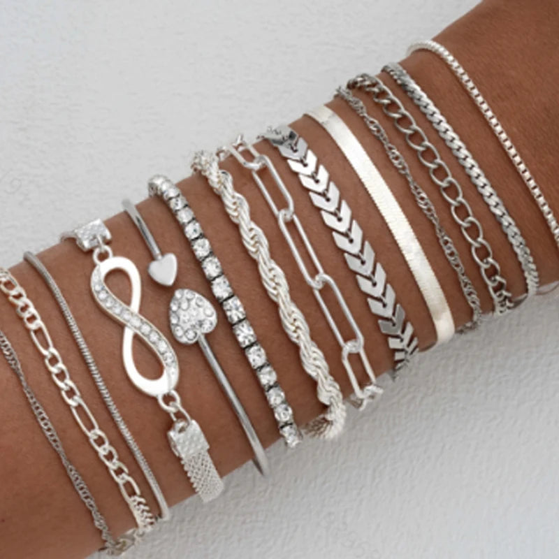 Bohemian Layer Chain Bracelets Retro — Swuffy