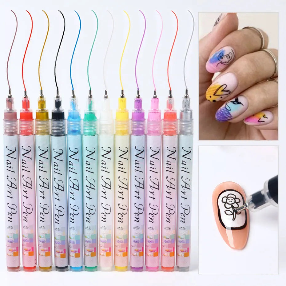Graffiti Nail Pen Nail Black — Swuffy