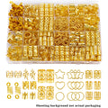 Gold Hair Jewelry Dreadlock Accessories — Swuffy