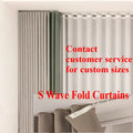Wave-Fold Blackout Curtains — Swuffy