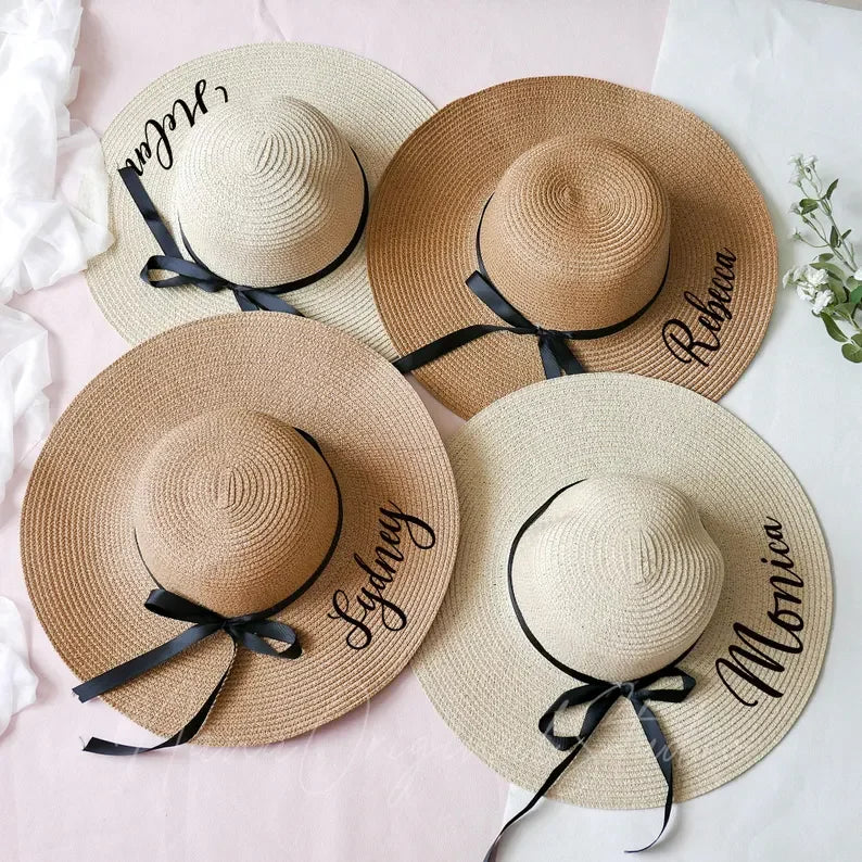 Personalized Sun Hat Summer Wedding — Swuffy