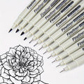 Shands Black Waterproof Fineliner Pen — Swuffy