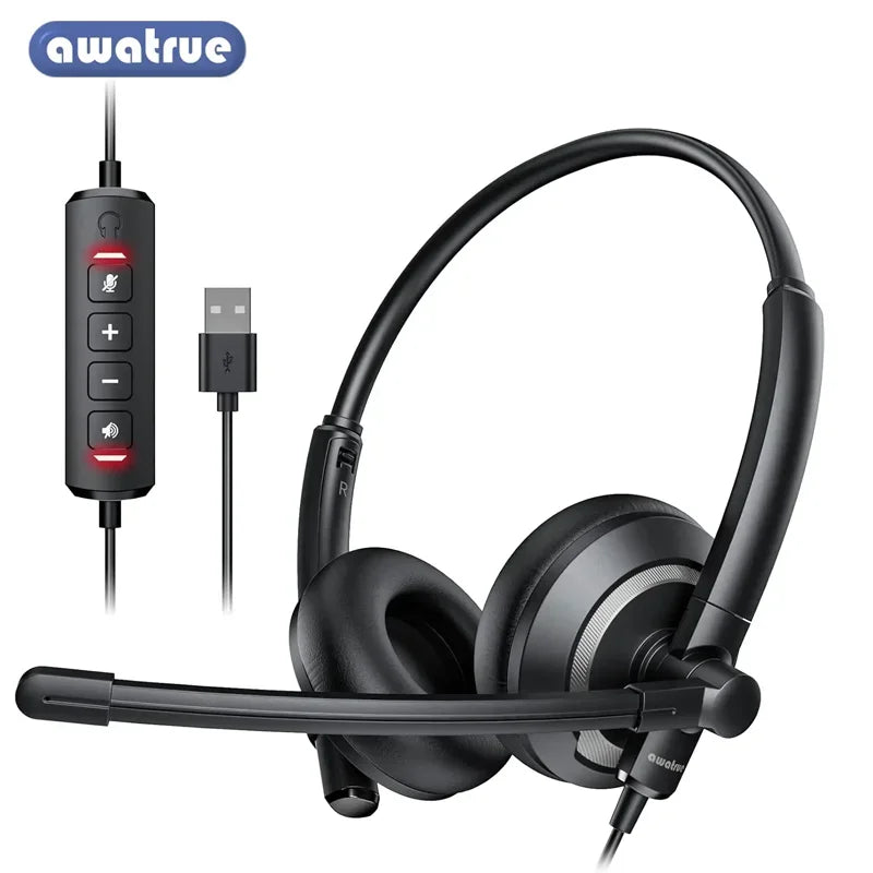 Awatrue Wired USB Headset Noise — Swuffy