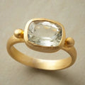 Fashionable Square Inlaid Zircon Ring — Swuffy