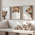 Bear Print Nursery Wall Art — Swuffy