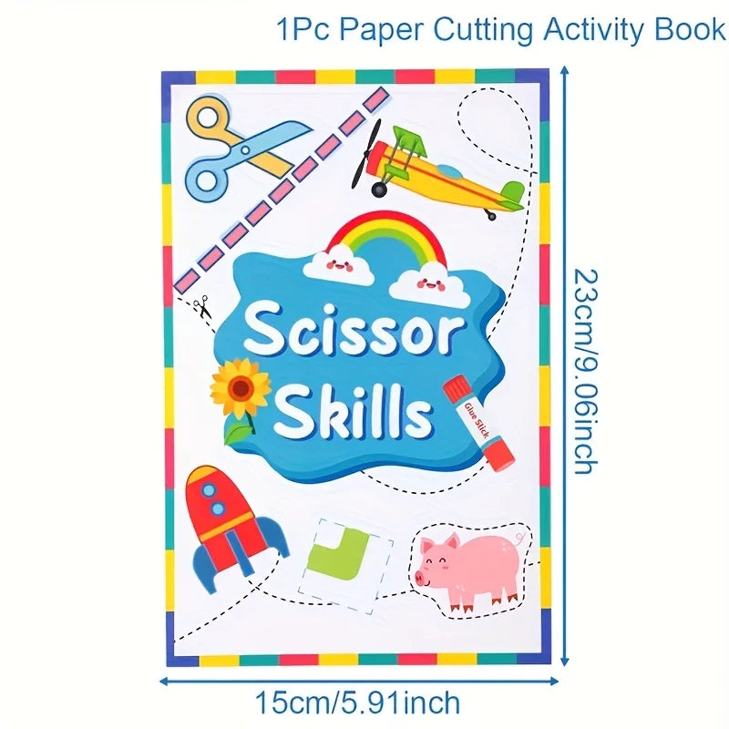 Scissor Skills Activity Book Interactive — Swuffy