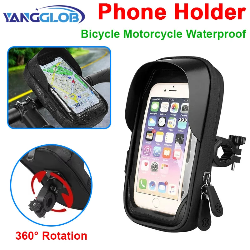Bicycle Motorcycle Waterproof Rotation Front — Swuffy