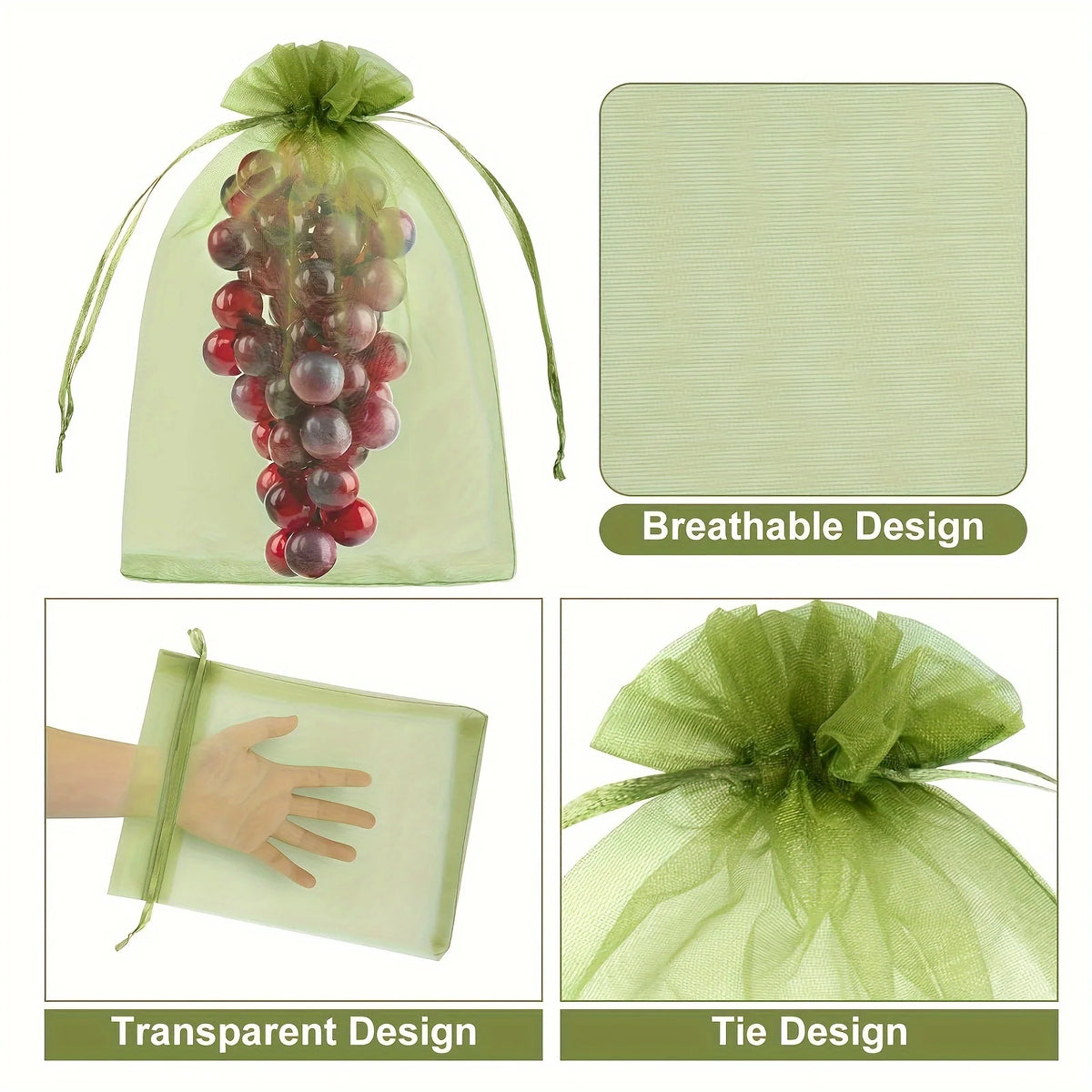 Reusable Fruit Protection Net Bags — Swuffy