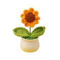 Kintted Flower Potted Artificial Flowers — Swuffy