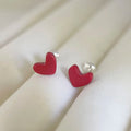Sterling Silver Love Heart Pendant — Swuffy
