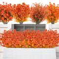 Artificial Fall Flowers Eucalyptus Outdoor — Swuffy