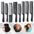 Multiple Black Carbon Hair Combs — Swuffy