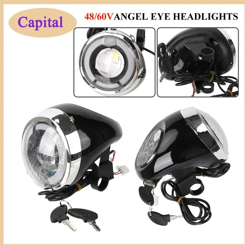 Nuvora Citycoco Angel Eyes 48 60V Headlight Electric — Nuvora