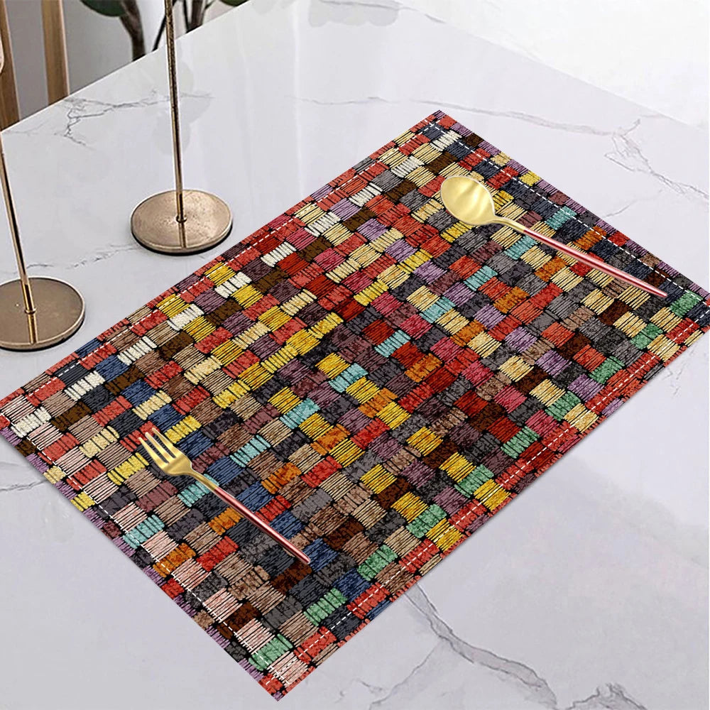 Washable Retro Placemats — Swuffy