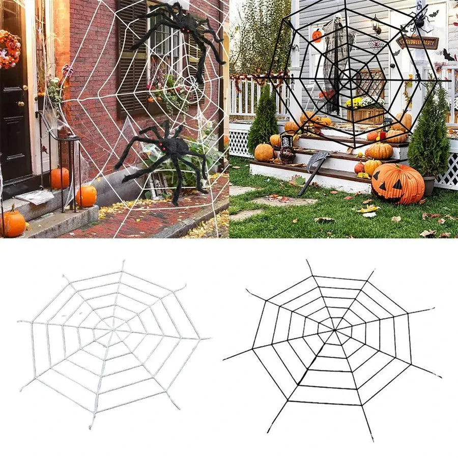 Black White Spider Web Giant — Swuffy