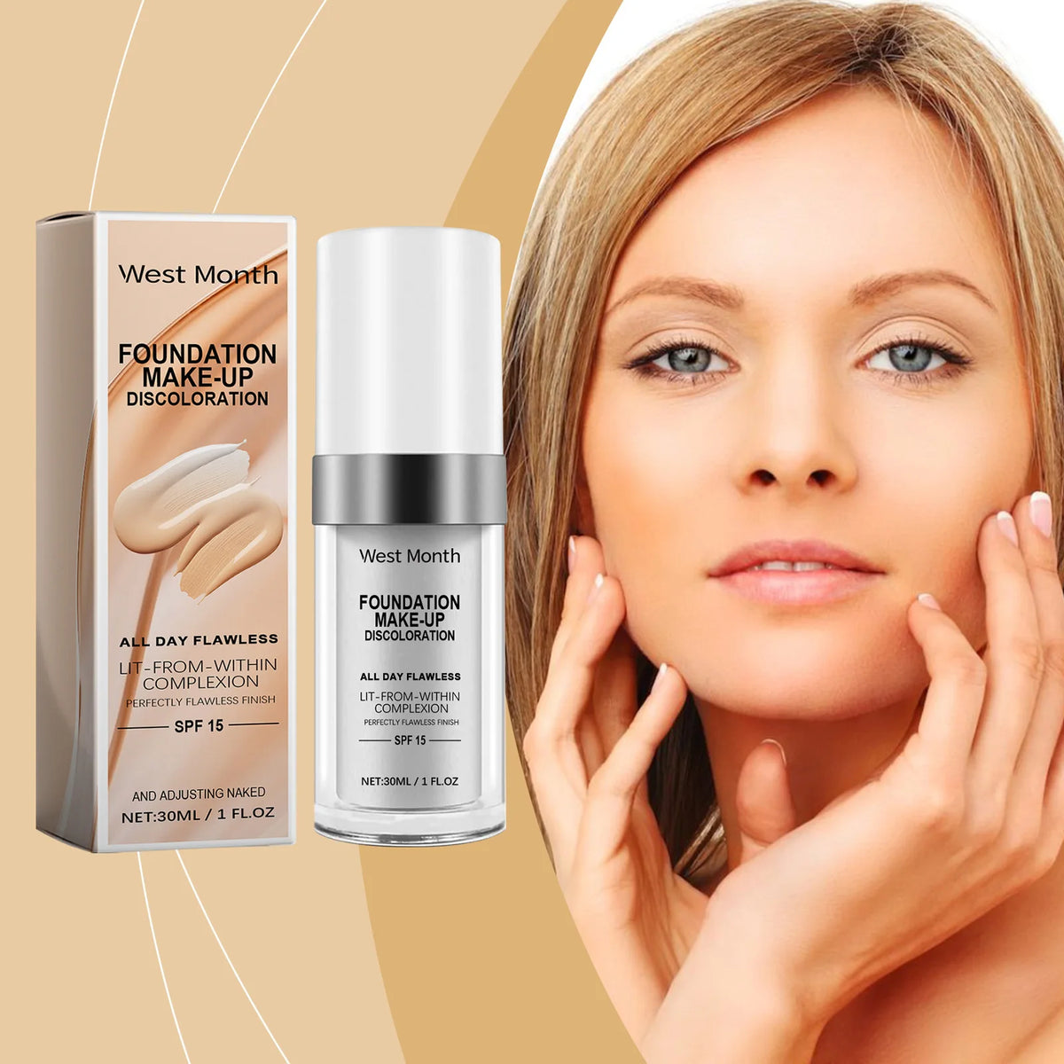 West Month Changing Face Foundation — Swuffy