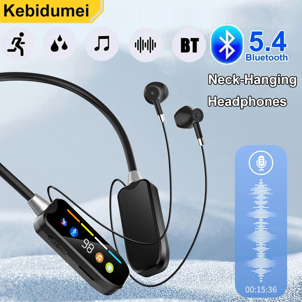 Wireless Earphones Bluetooth Neckband Headphones — Swuffy