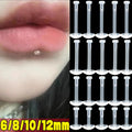 Clear Surgery Bioflex Nose Rings — Swuffy